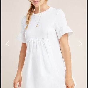{anthropologie} gwyneira woven babydoll dress